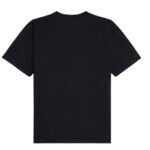 CELINE LOOSE T SHIRT IN COTTON JERSEY BLACK-WHITE