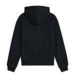 CELINE LOOSE HOODIE IN COTTON FLEECE BLACK