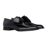 CELINE TUXEDO DERBY IN POLISHED BULL