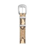 CELINE MEDIUM WESTERN BELT IN PYTHON PRINTED CALFSKIN