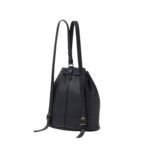 LORO PIANA EXTRA DRAWSTRING BACKPACK L27 BLUE NAVY