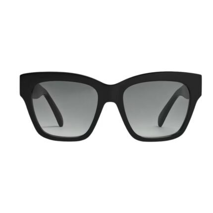 CELINE TRIOMPHE 09 SUNGLASSES IN ACETATE BLACK