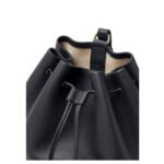 LORO PIANA EXTRA DRAWSTRING BACKPACK L27 BLUE NAVY