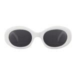 CELINE TRIOMPHE 01 SUNGLASSES IN ACETATE BLACK-BLACK