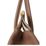 LORO PIANA LOOM BAG L25 FOSSIL-SUN GOLD