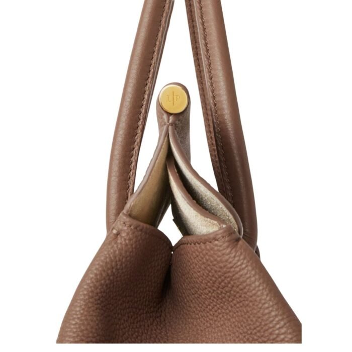 LORO PIANA LOOM BAG L25 FOSSIL-SUN GOLD