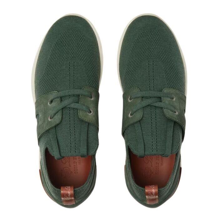 LORO PIANA 360 LP LADY FLEXY WALK SNEAKER GREEN LAGOON