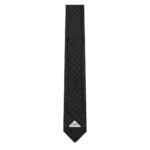 CELINE TIE IN MINI TRIOMPHE SILK JACQUARD
