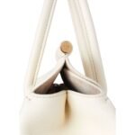 LORO PIANA LOOM BAG L25 WHISPER WHITE-SUN GOLD