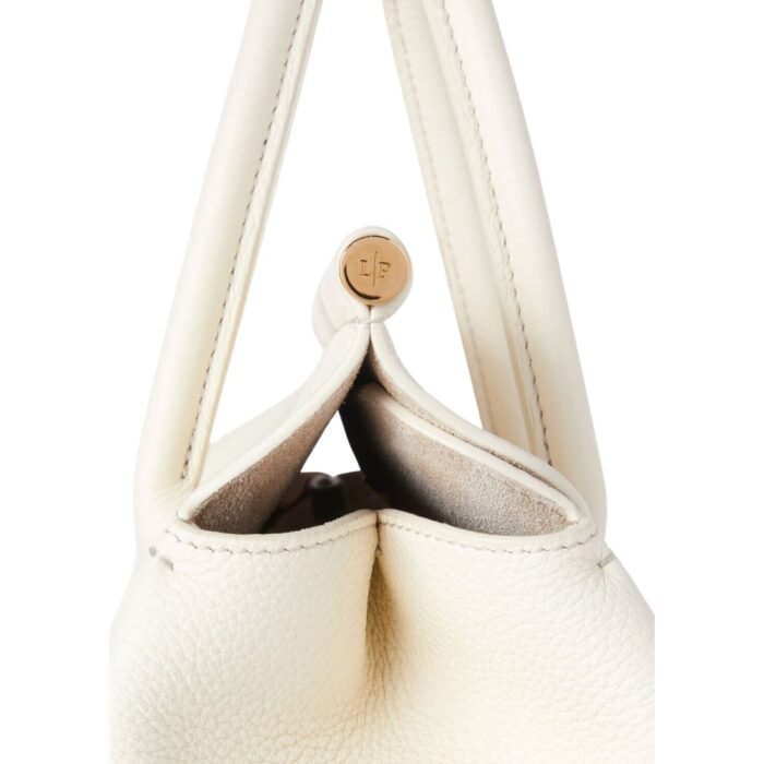 LORO PIANA LOOM BAG L25 WHISPER WHITE-SUN GOLD