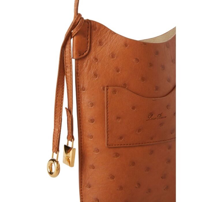 LORO PIANA BALE PHONE CASE COGNAC