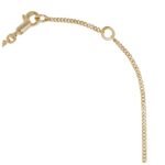 CELINE ALPHABET H NECKLACE IN BRASS WITH GOLD FINISH