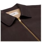 CELINE LOOSE AVIATOR BLOUSON JACKET IN SOFT LAMBSKIN