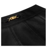 CELINE GOURMETTE MINI SKIRT IN SOFT LAMBSKIN