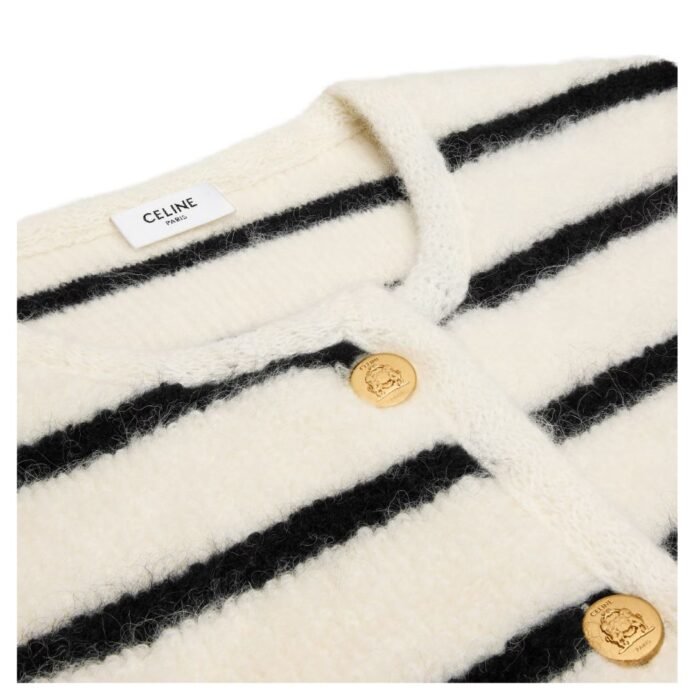 CELINE MARINIÈRE CARDIGAN JACKET IN WOOL