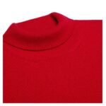 CELINE TURTLENECK SWEATER IN SCOTTISH CASHMERE RED