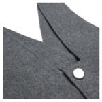 CELINE TUNIC MINI DRESS IN WOOL CLOTH