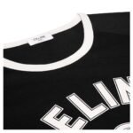 CELINE PARIS T SHIRT IN COTTON JERSEY