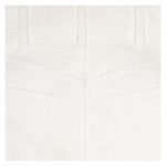 CELINE JANE JEANS IN OPTIC WHITE WASH DENIM