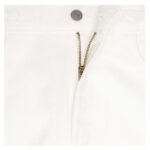 CELINE JANE FLARED JEANS IN OPTIC WHITE WASH DENIM