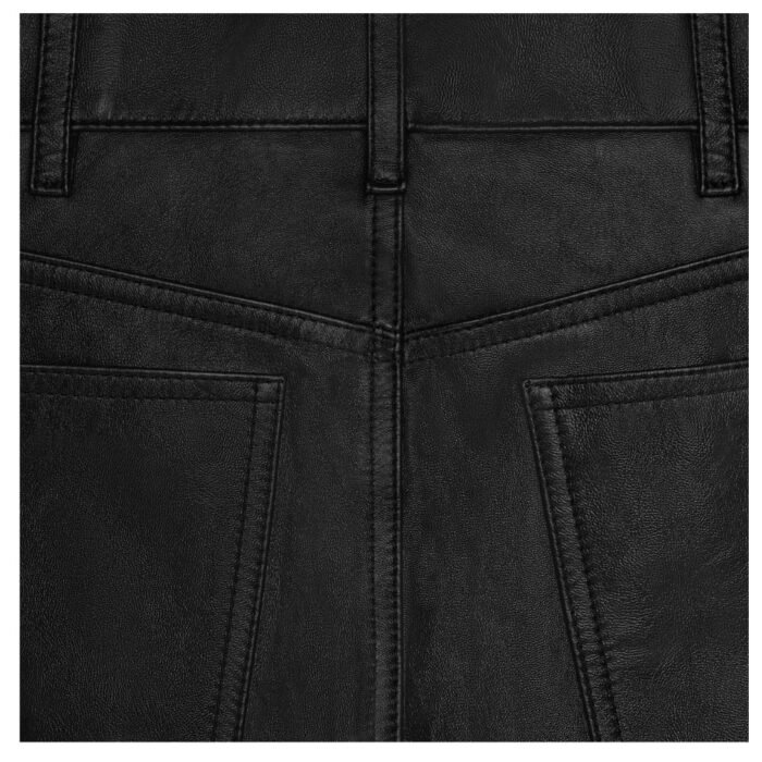 CELINE FRANÇOISE JEANS IN SOFT LAMBSKIN BLACK