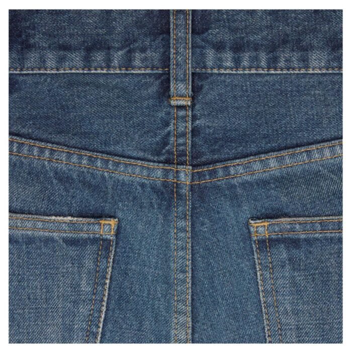 CELINE MARCO JEANS IN DARK UNION WASH DENIM
