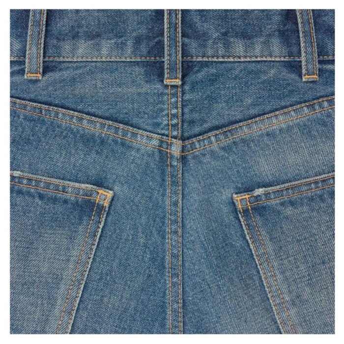CELINE MARGARET JEANS IN UNION WASH DENIM