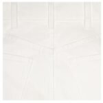 CELINE JANE JEANS IN OPTIC WHITE WASH DENIM