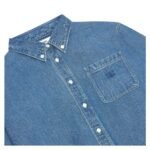 CELINE CROPPED SHIRT IN UNION OCEAN WASH DENIM