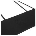 CELINE TRIOMPHE BANDEAU TOP IN MATTE JERSEY