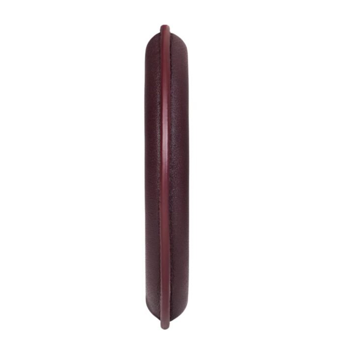 CELINE BANGLE IN LAMBSKIN LIGHT BURGUNDY