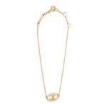 CELINE MAILLON TRIOMPHE BRACELET IN YELLOW GOLD AND DIAMONDS