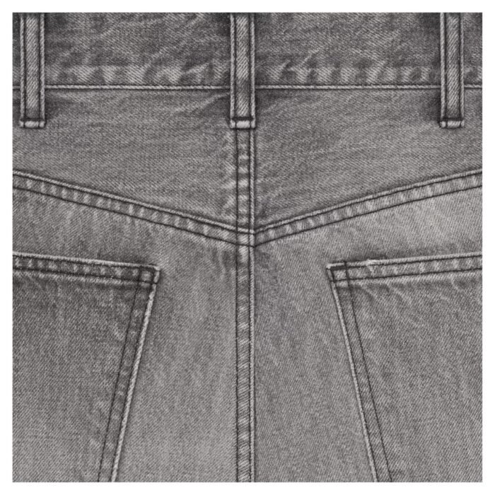 CELINE WESLEY JEANS IN GREY VALLEY WASH DENIM