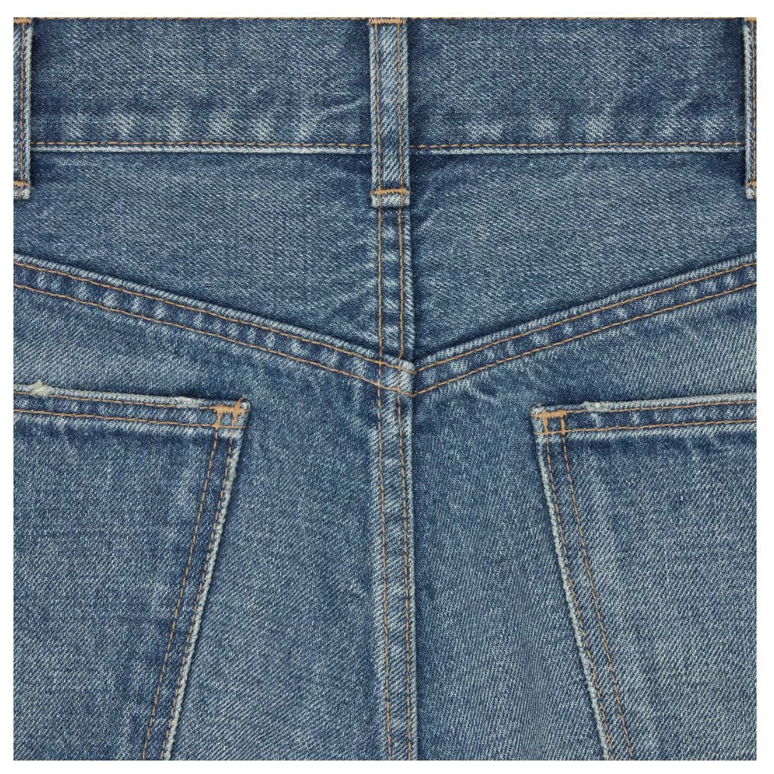 3 CELINE KURT JEANS IN UNION WASH DENIM