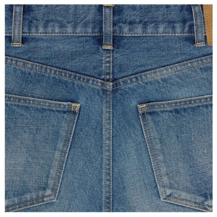 CELINE LOU JEANS IN VINTAGE UNION WASH DENIM