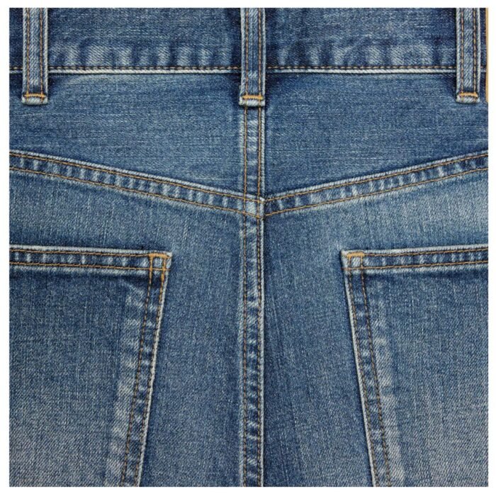 CELINE SKINNY JEANS IN VINTAGE UNION WASH DENIM