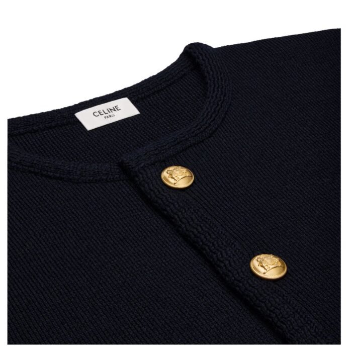 CELINE CARDIGAN JACKET IN WOOL