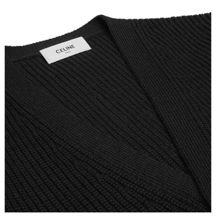 CELINE LONG COLLEGE CARDIGAN IN WOOL
