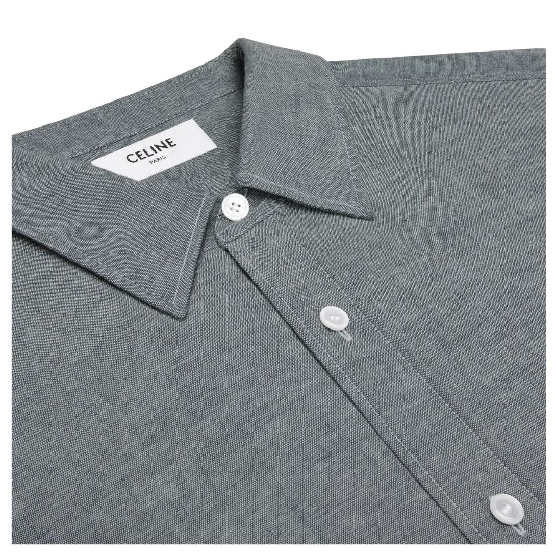 3 CELINE LOOSE SHIRT IN LIGHT CHAMBRAY COTTON