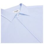 CELINE LOOSE SHIRT IN COTTON POPLIN CIEL