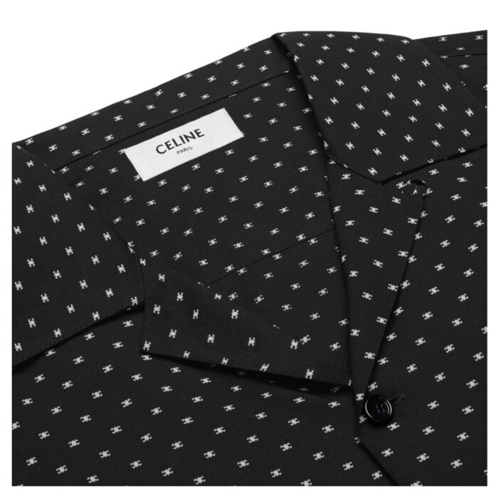 CELINE HAWAIIAN SHIRT IN PRINTED VISCOSE
