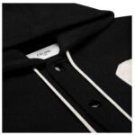 CELINE HOODED JACKSON TEDDY JACKET IN TEXTURED WOOL
