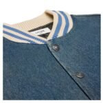 CELINE LOOSE TRIOMPHE TEDDY IN TRAIL WASH DENIM