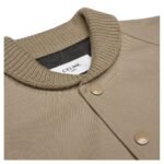 CELINE TRIOMPHE TEDDY JACKET IN COTTON AND WOOL GABARDINE
