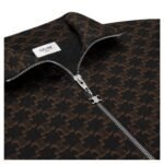 CELINE TRACKSUIT JACKET IN MONOGRAM JERSEY