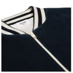 CELINE TRIOMPHE TEDDY JACKET IN VELVET JERSEY