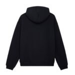 CELINE LOOSE HOODIE IN COTTON FLEECE BLACK