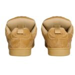 CELINE HUNTINGTON LOW LACE UP SNEAKER IN SUEDE CALFSKIN AND MESH