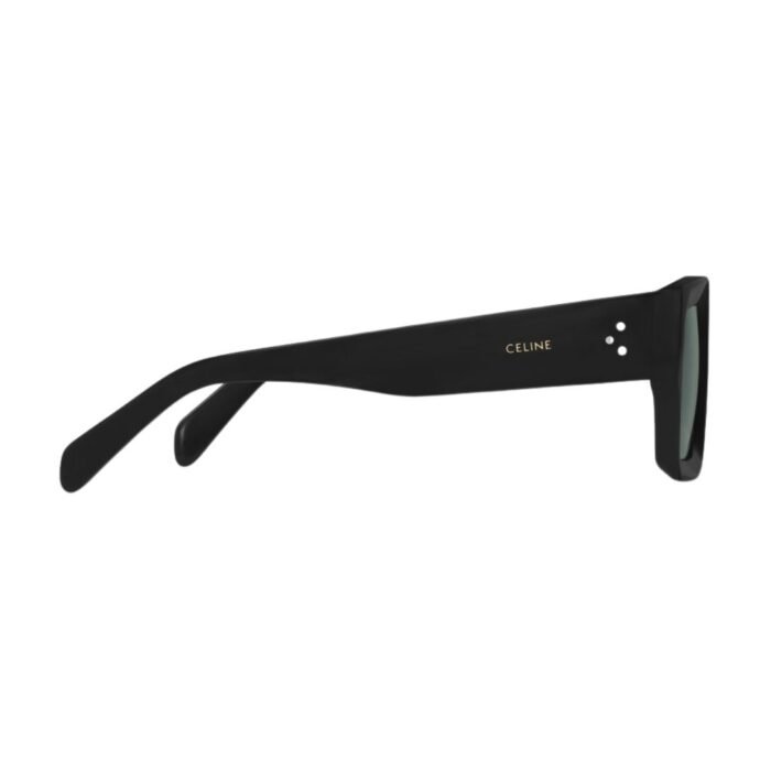 CELINE BLACK FRAME 53 SUNGLASSES IN ACETATE BLACK