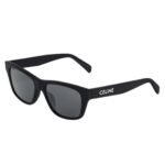 CELINE MONOCHROMS 05 SUNGLASSES IN ACETATE BLACK